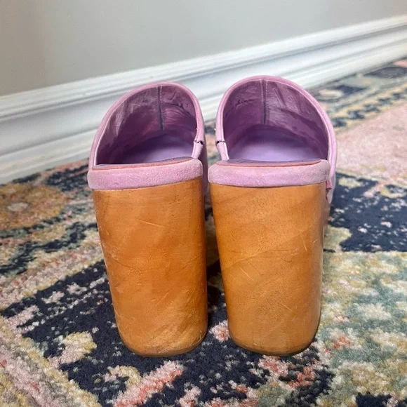 Charlotte Stone Marlo Clogs in Lilac - Picture 4 of 5